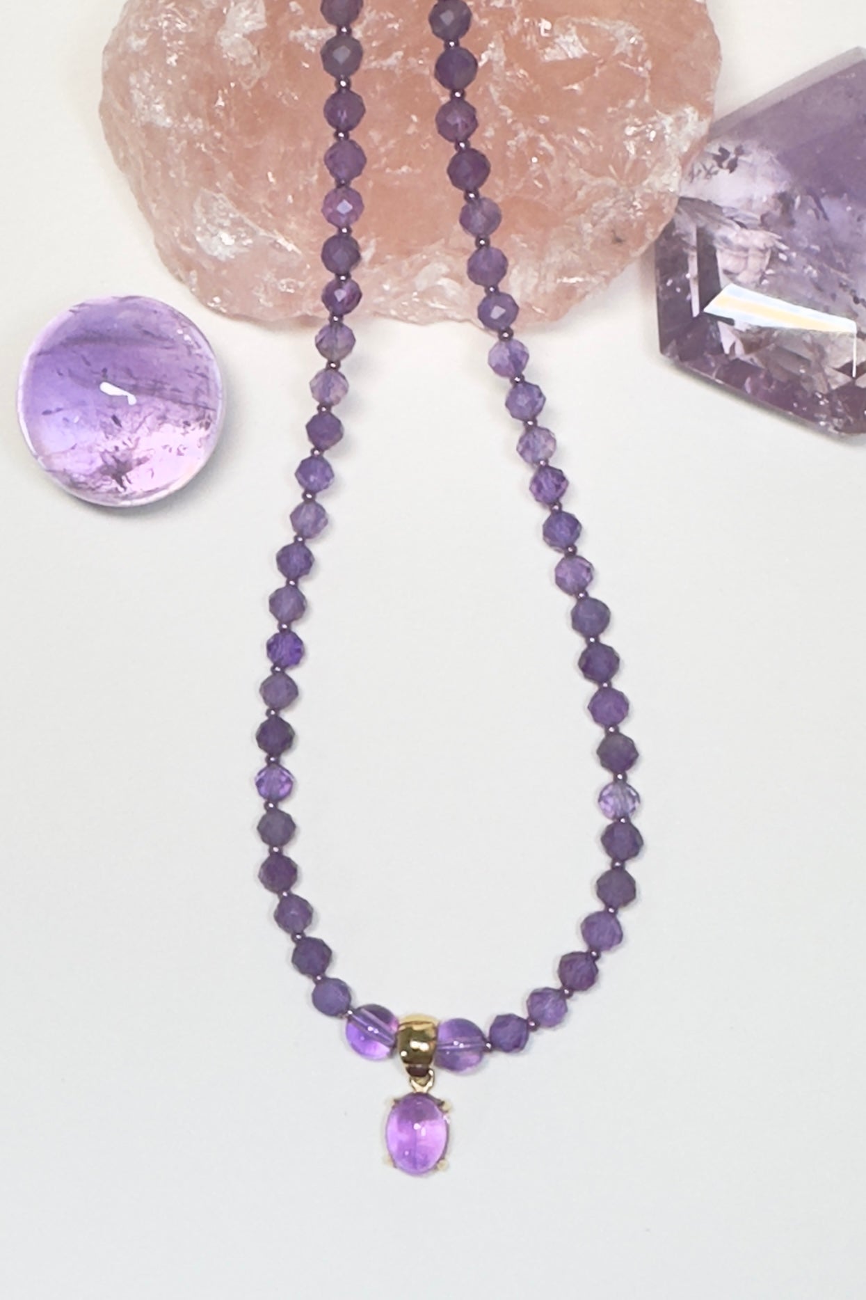 Necklace Luna Lights Amethyst M