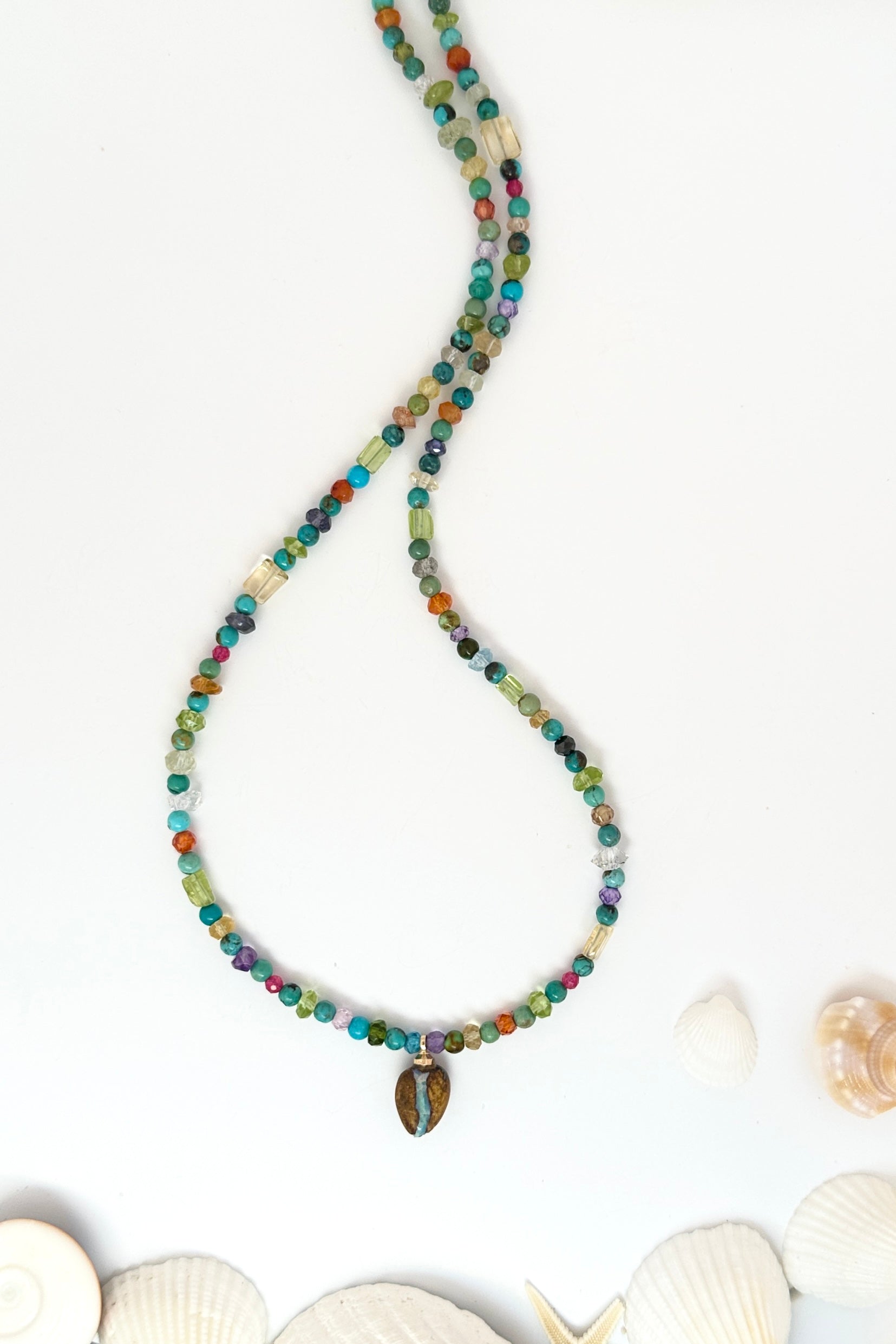 Necklace Australian Opal Gem Candy 1