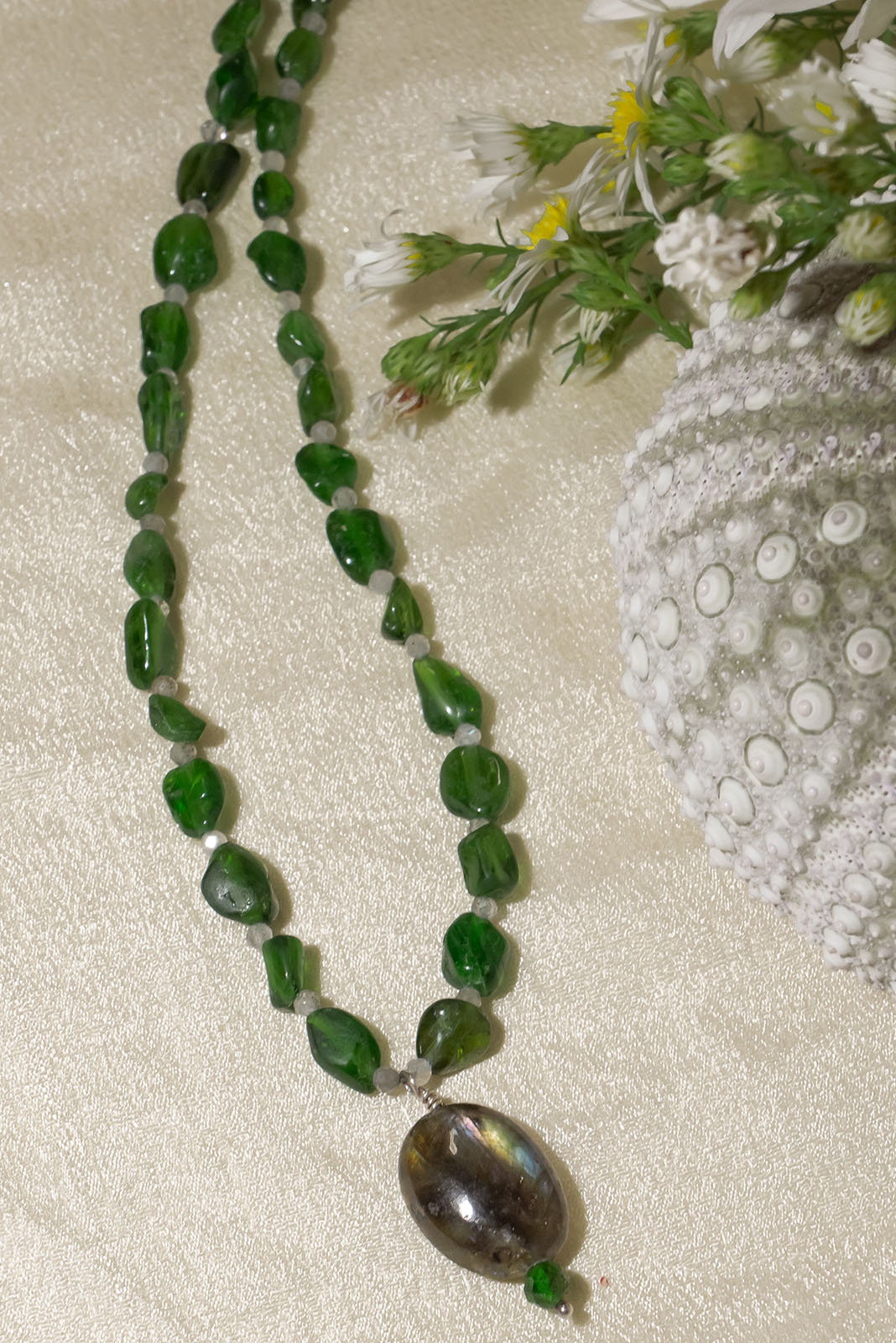 Necklace Gemstone Verdant Jungle