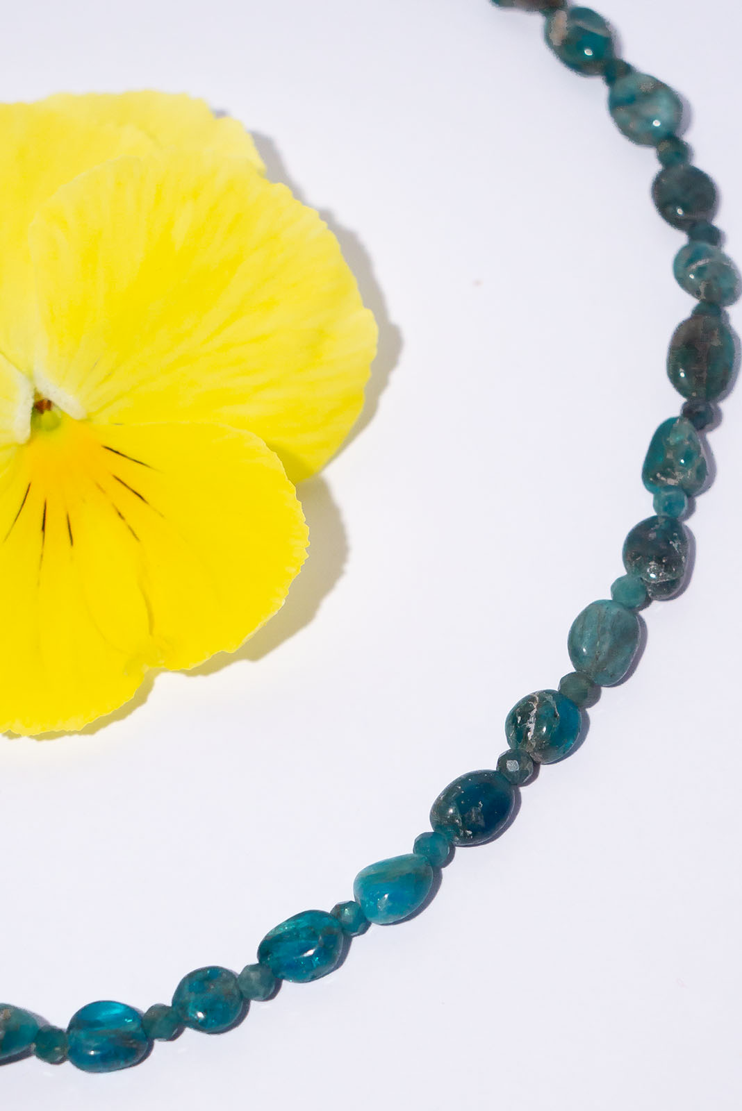 Necklace Pebble Cay Apatite