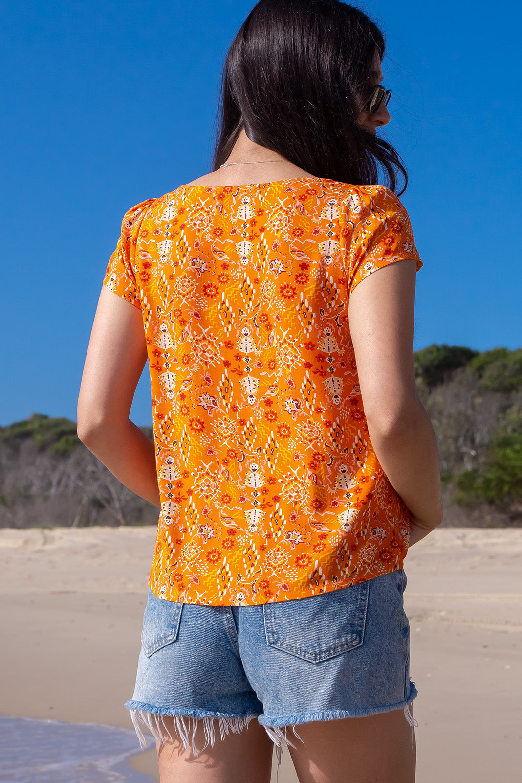 Victoria Top Tangerine Beach