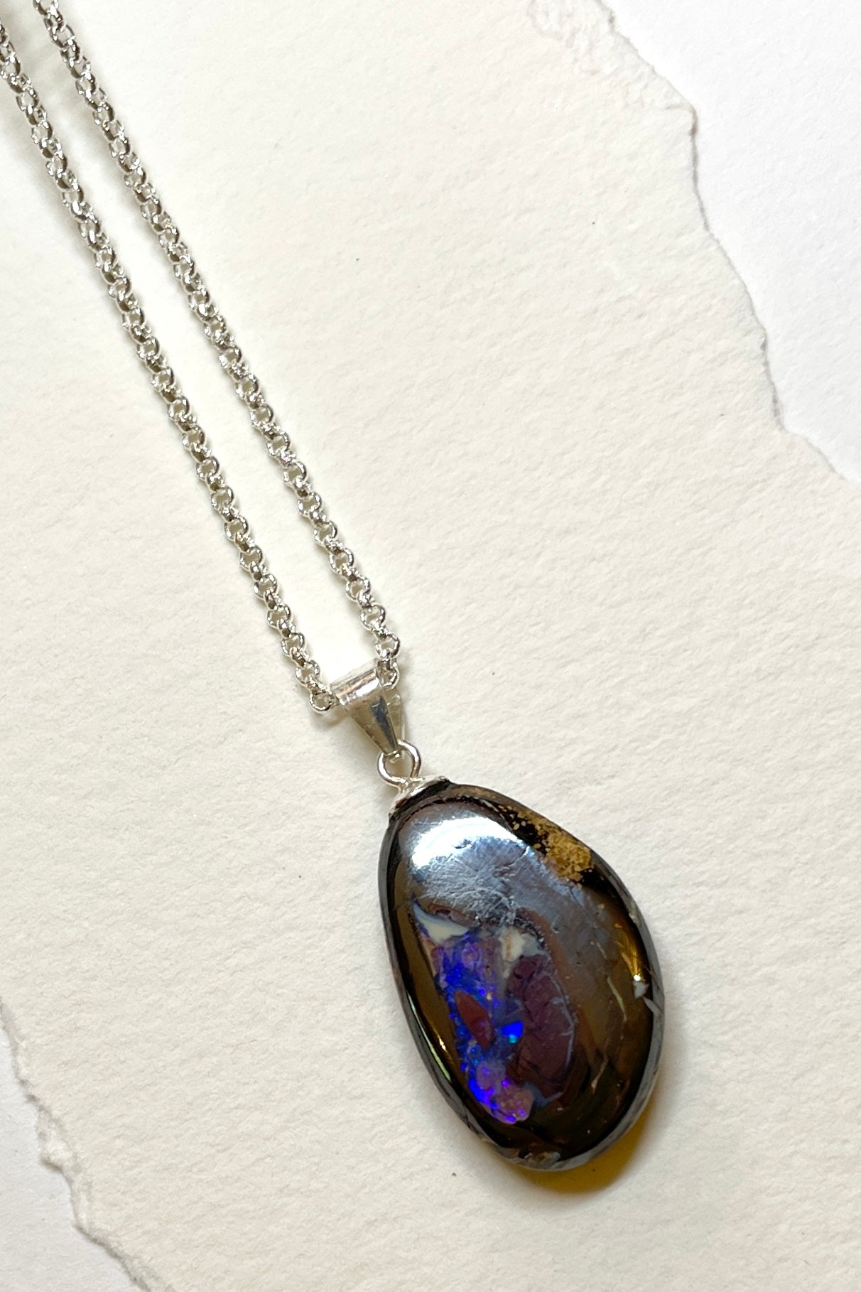 Pendant Australian Opal Outback L.R.