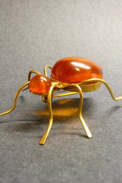 Vintage Jelly Belly Insect Brooch