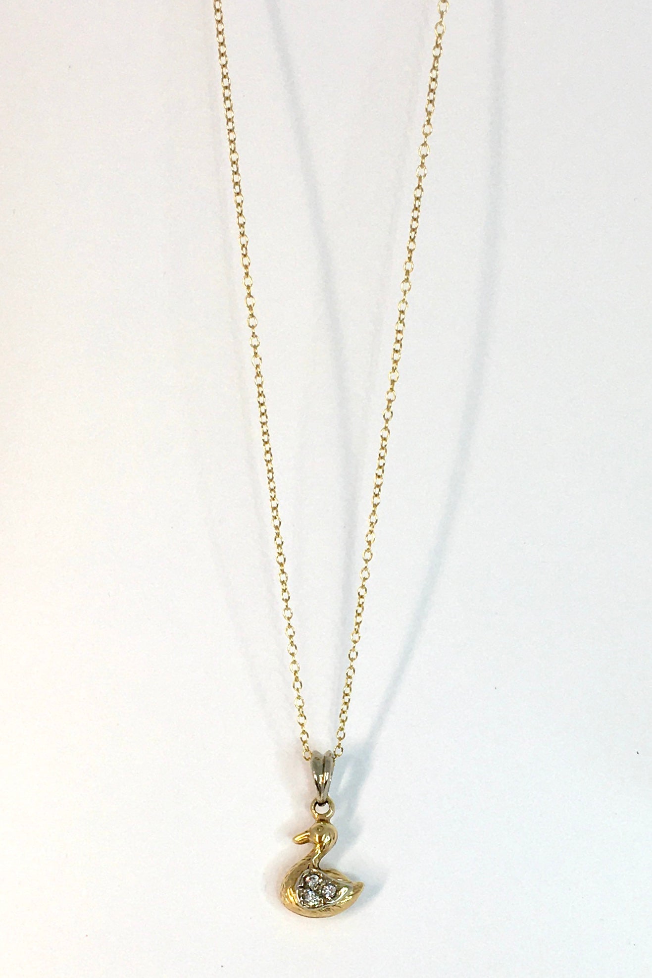 Vintage Gold Duck Pendant | Mombasa 