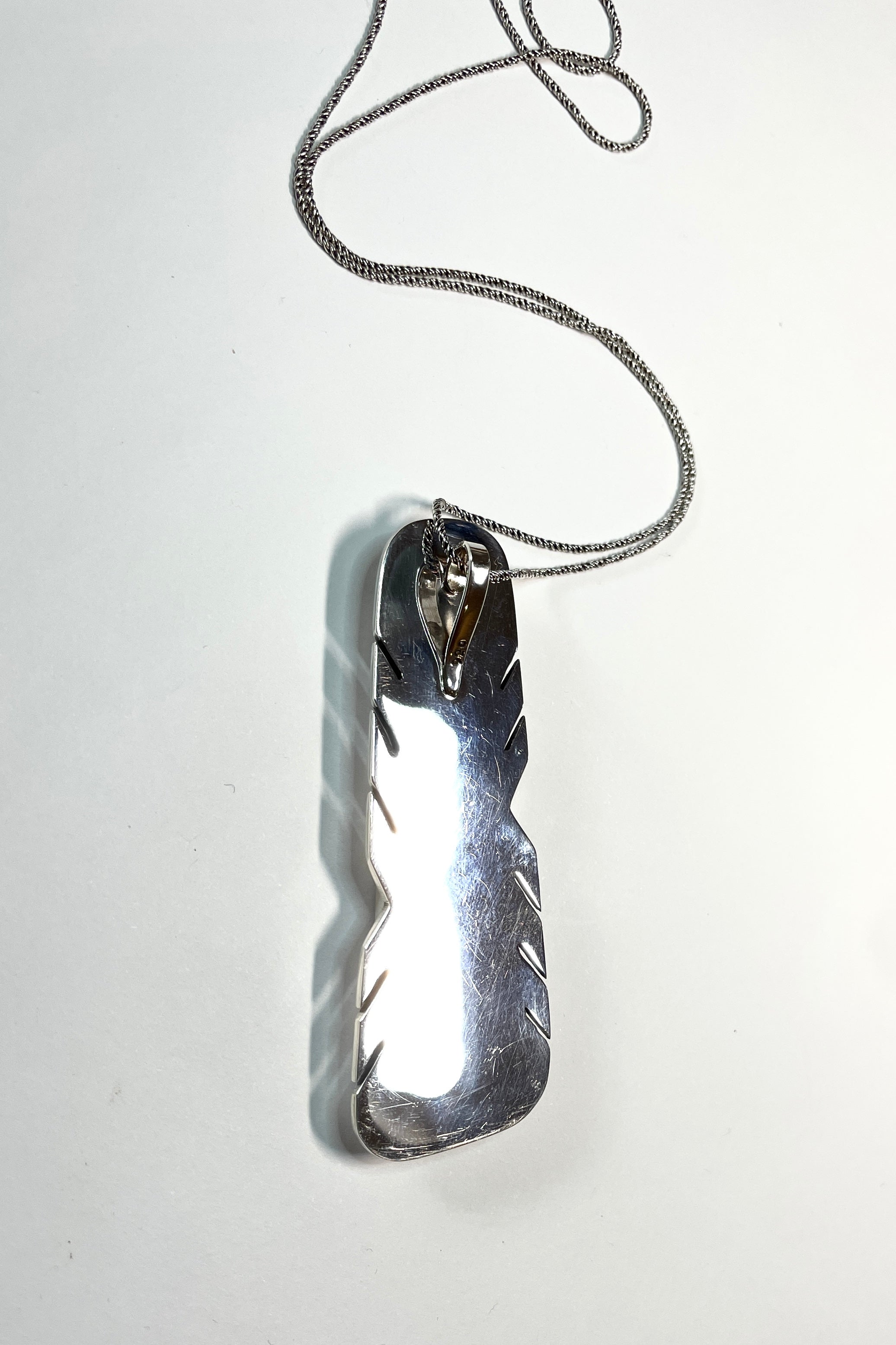 Pendant Terra Zebra Jasper in Silver