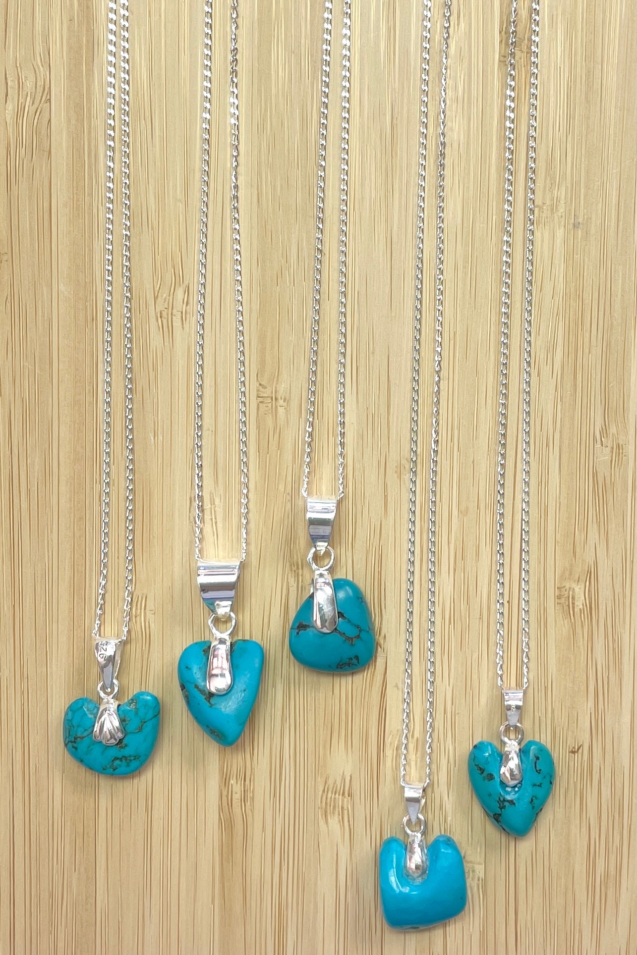 Turquoise Heart Pendant 1