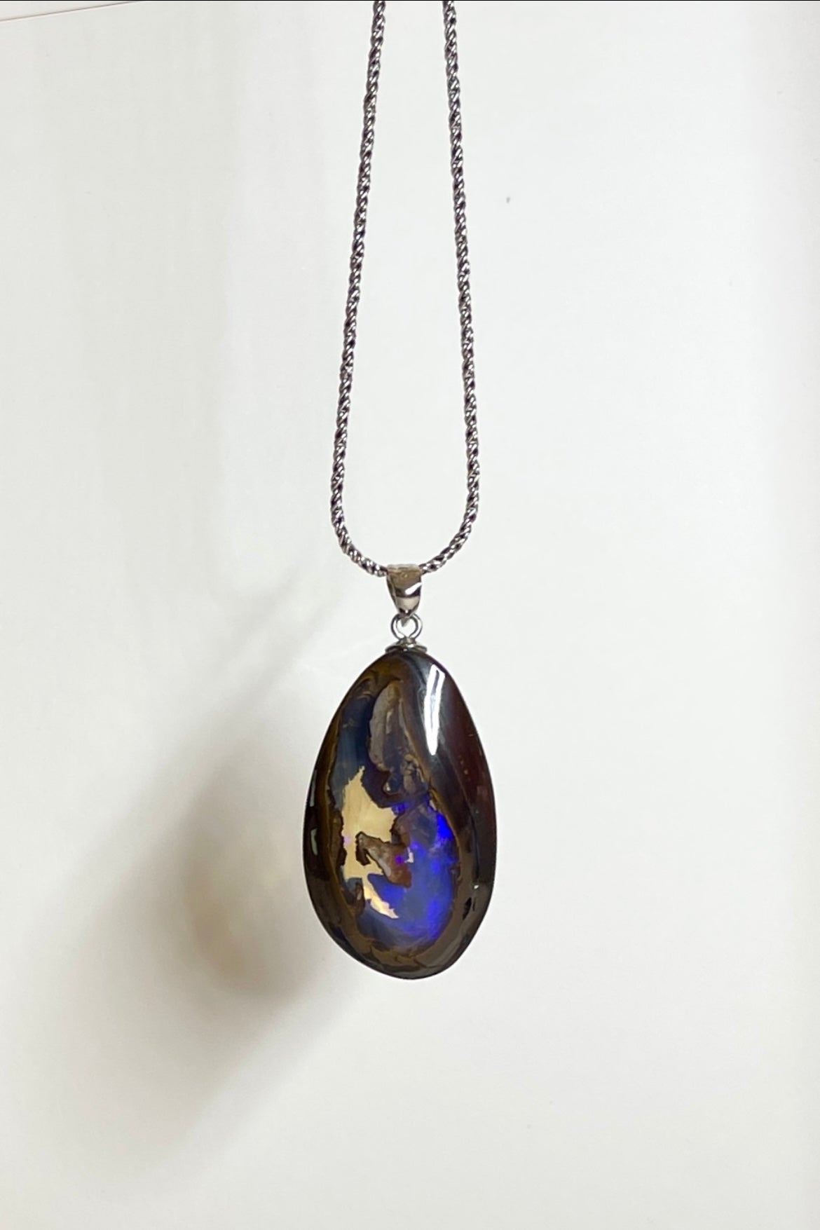 Pendant Australian Opal Crystal Window