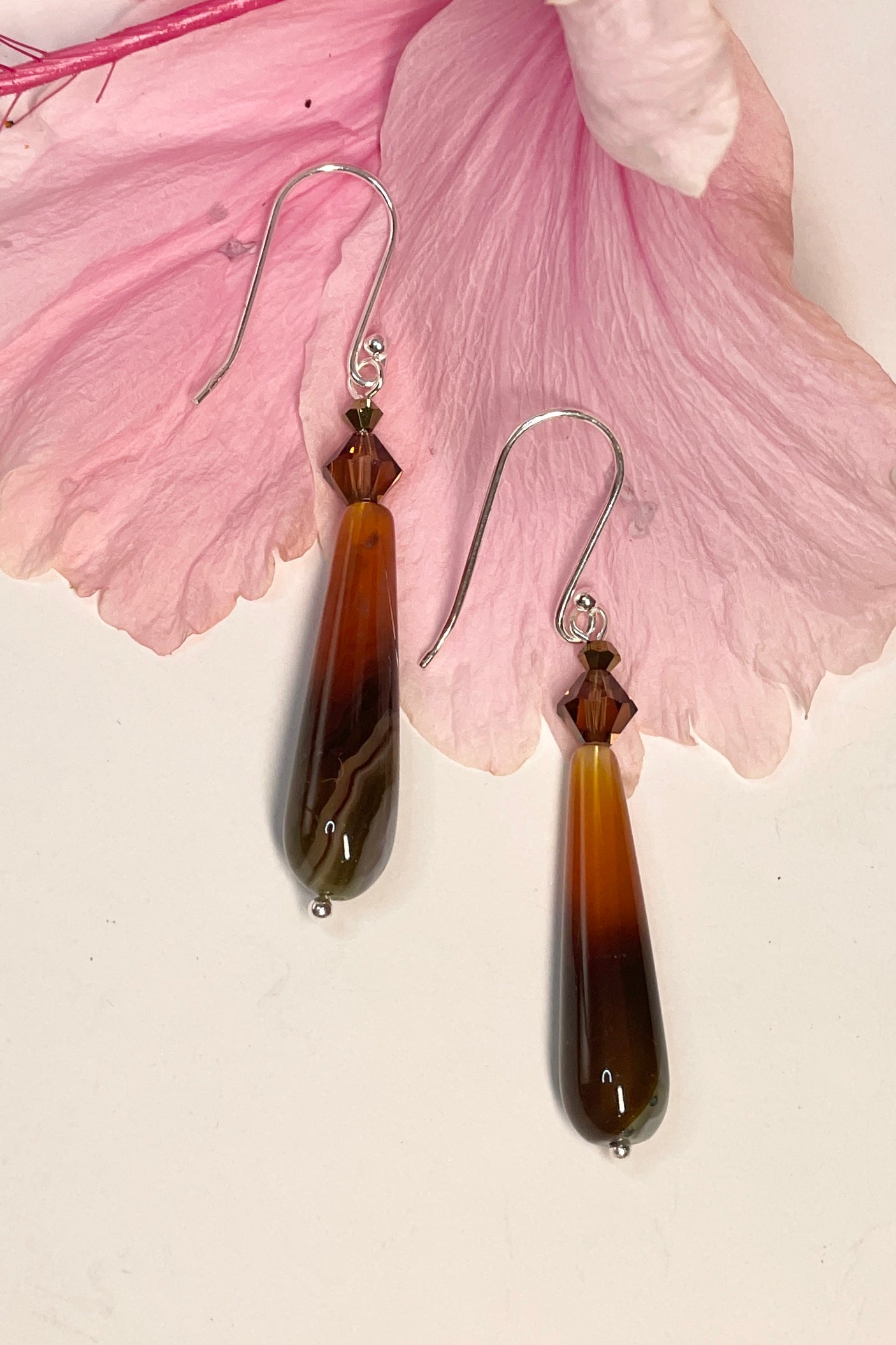 Earrings Rock Droplet Jungle