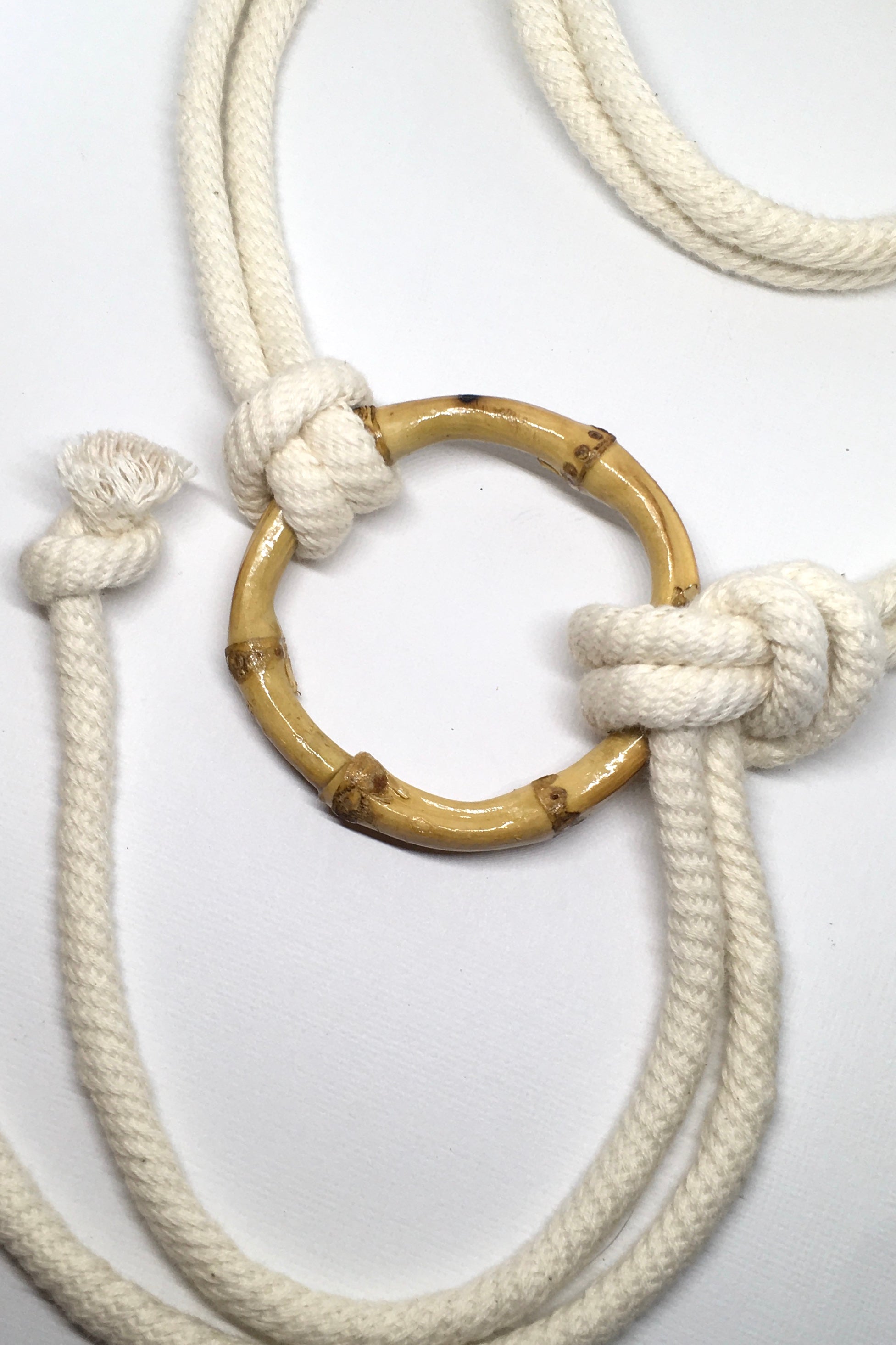 Belt Santorini Rope Bamboo