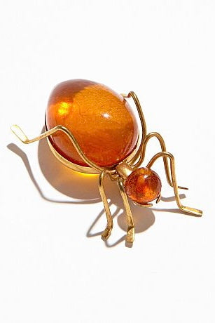 Vintage Jelly Belly Insect Brooch