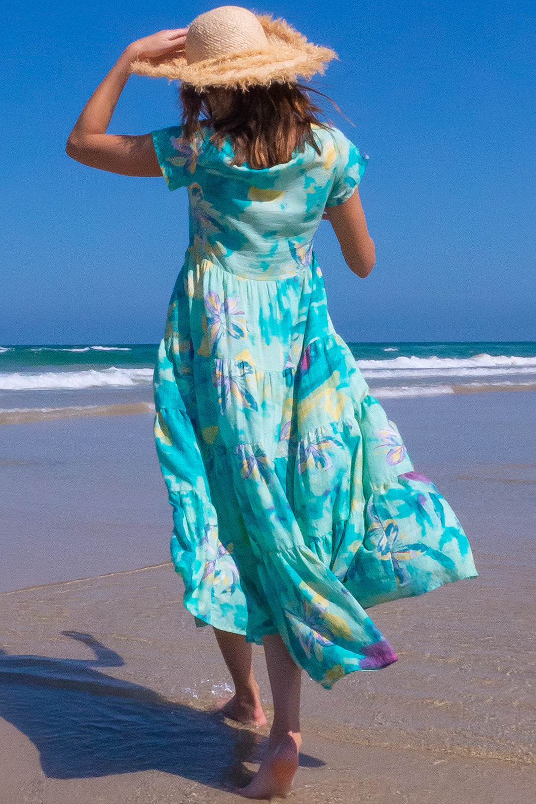 Lucky Lulu Aquamarine Maxi Dress | Mombasa Rose Boutique ...