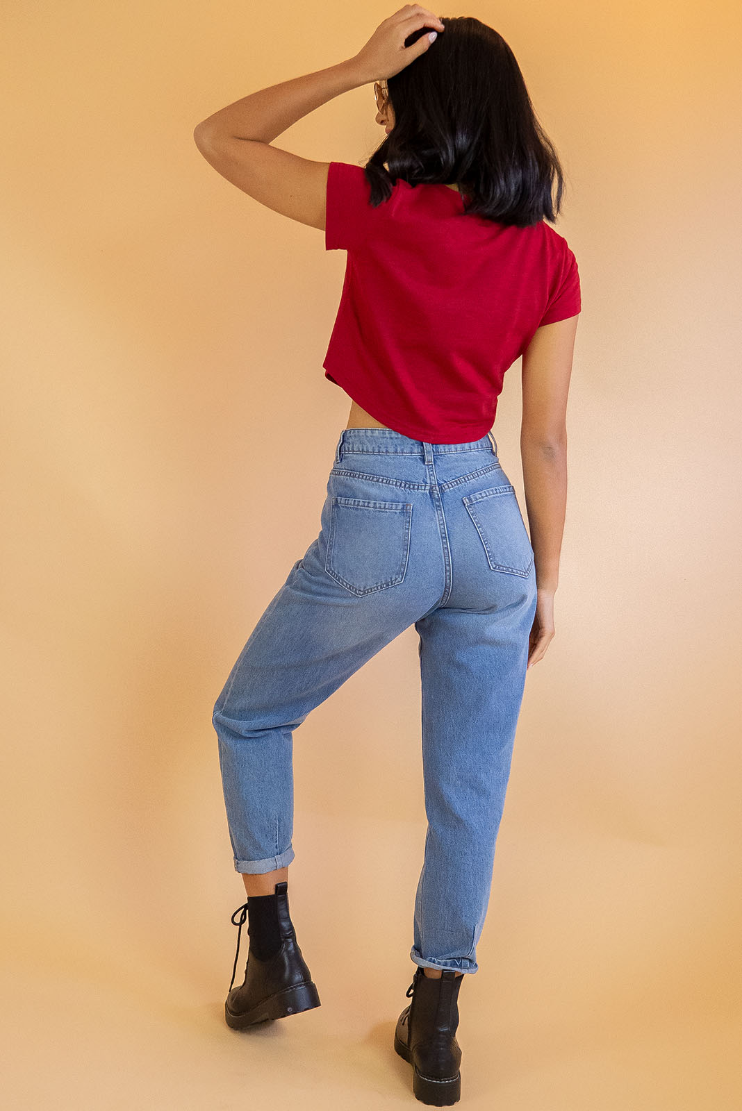 Solo Cropped Top Red Berries