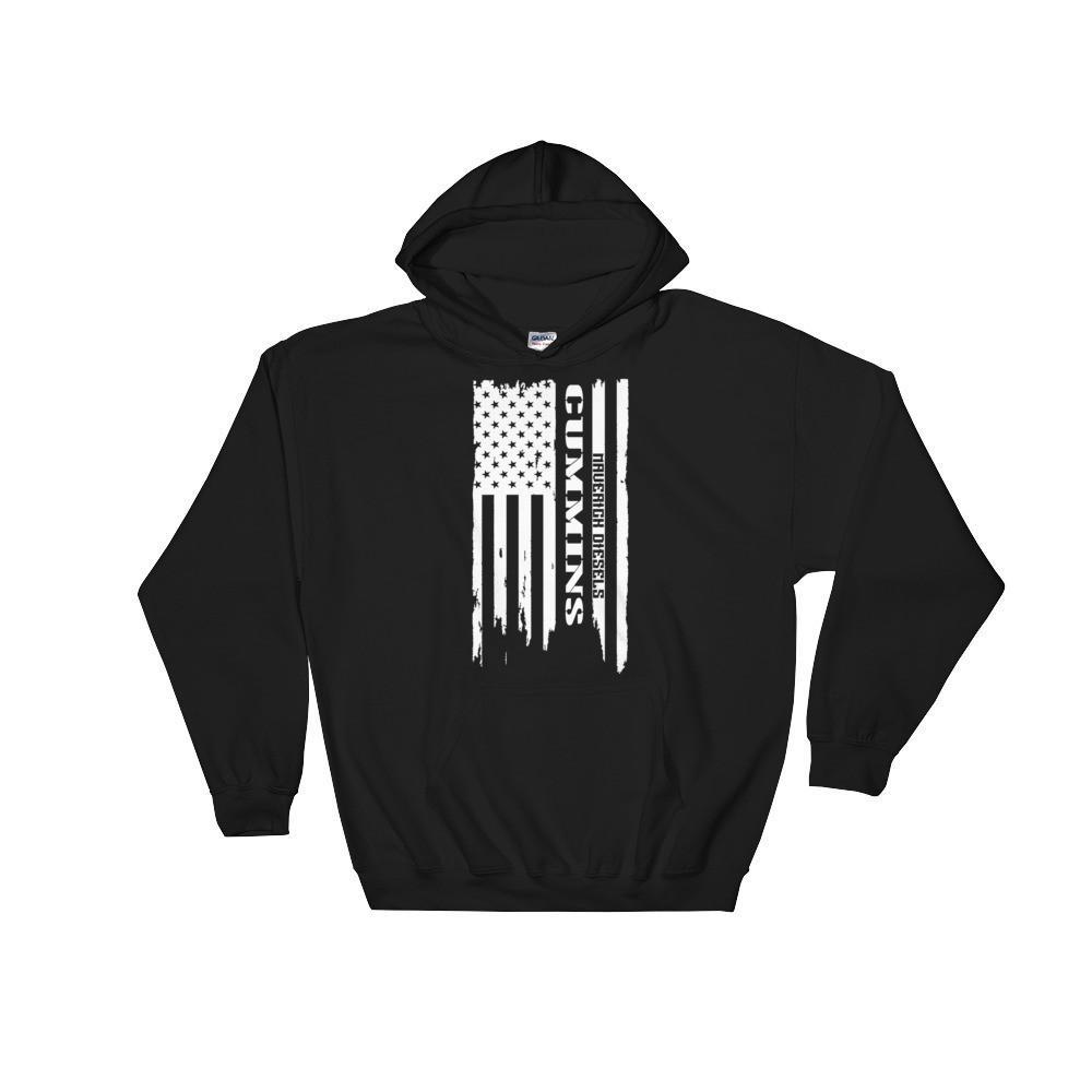 cummins flag hoodie