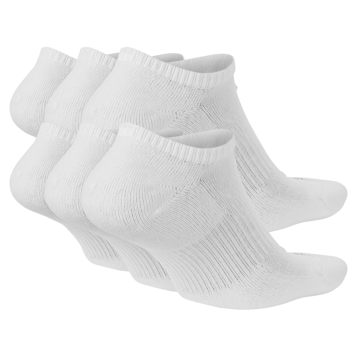 Nike Everyday Plus Cushioned Ankle Socks (6 Pairs) Grey Men's - US