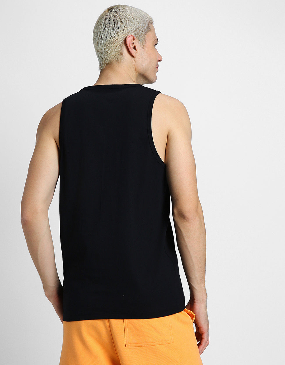 Black Eye Printed Gym Vest