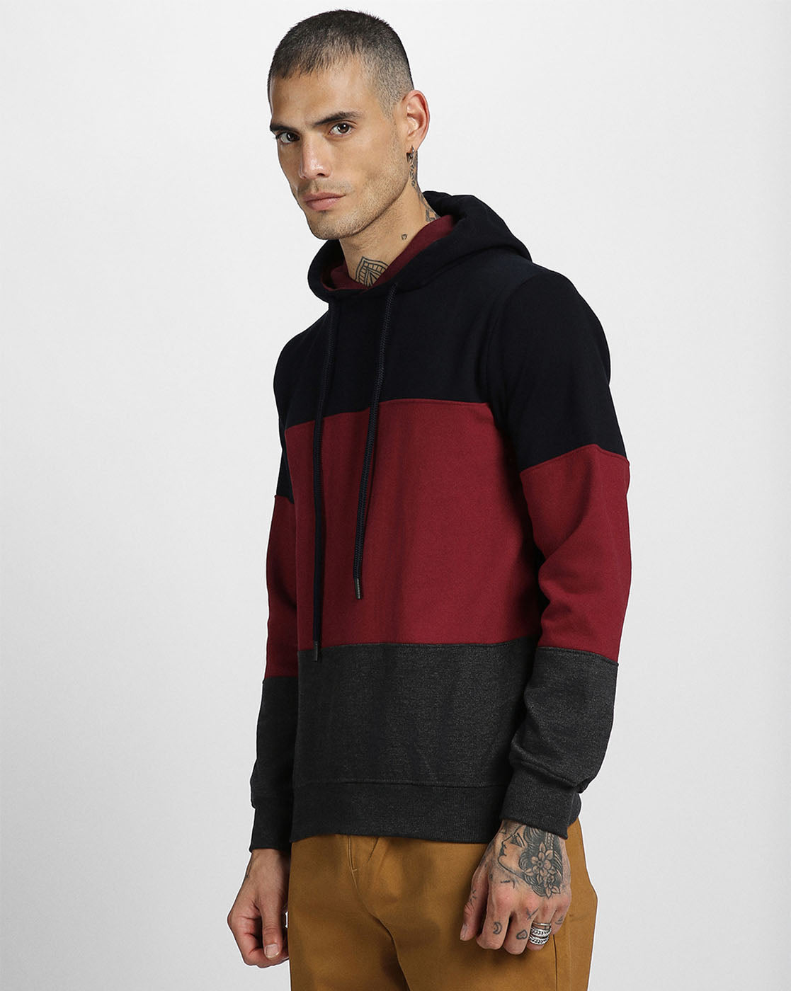 Biker Vibes: Motor Club Bears Print Pullover Veirdo