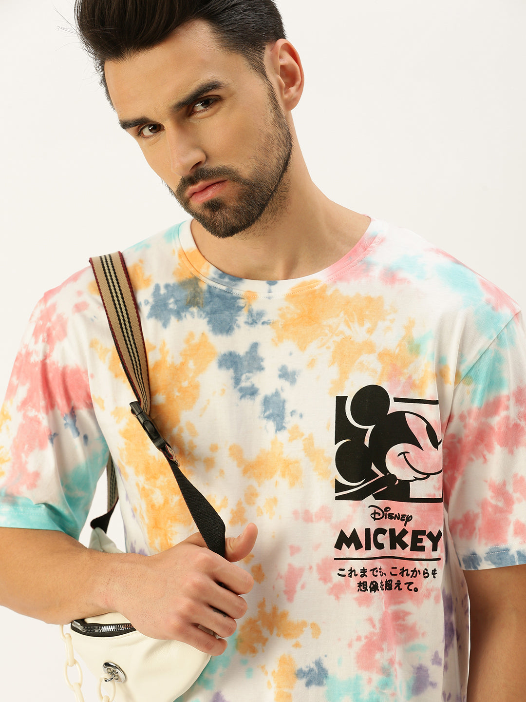 Mickey Loves Music- Original Disney Oversized Tee Veirdo