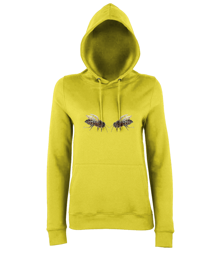 yellow bee hoodie