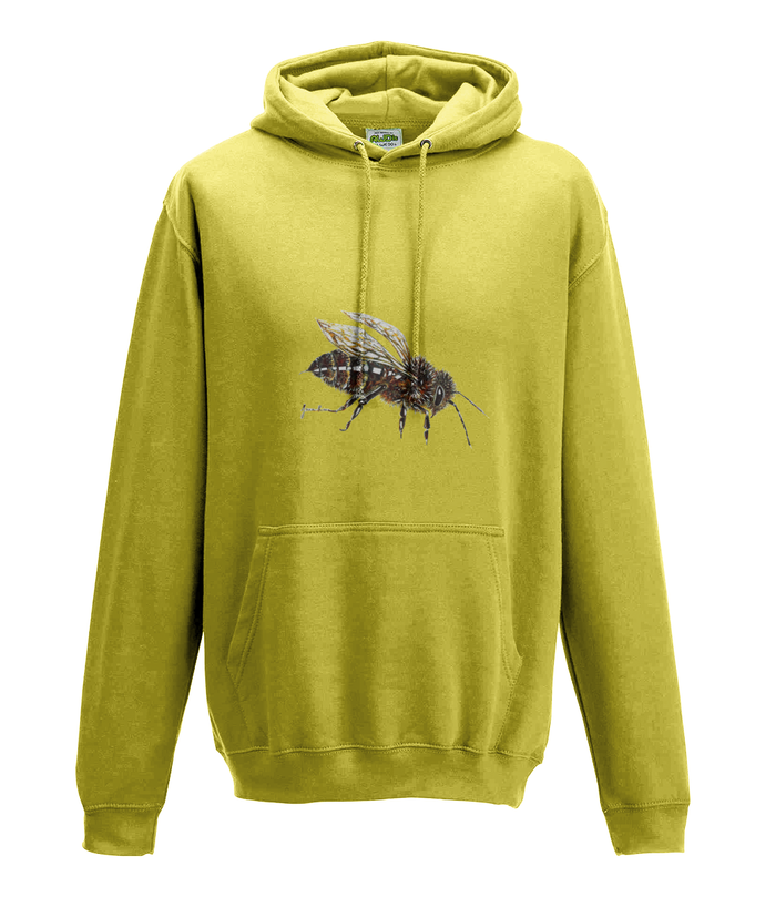 yellow bee hoodie