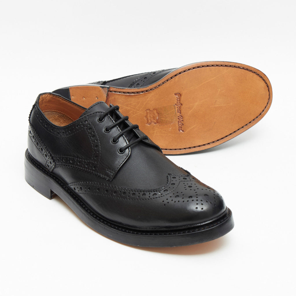 Mens Goodyear Welted Brogue Shoes - 17941 – Lucini Shoes