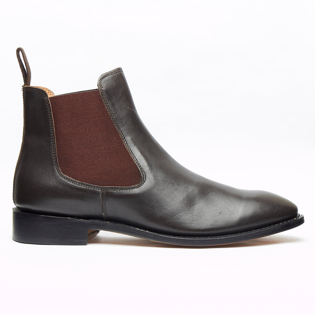Mens Goodyear Welted Leather Chelsea Boots - 27817 Brown – Lucini Shoes