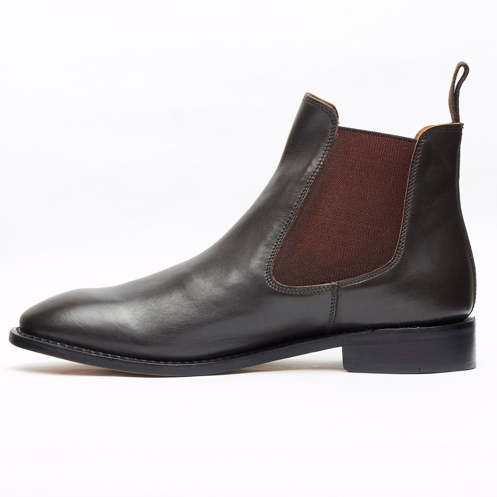 Mens Goodyear Welted Leather Chelsea Boots - 27817 Brown – Lucini Shoes