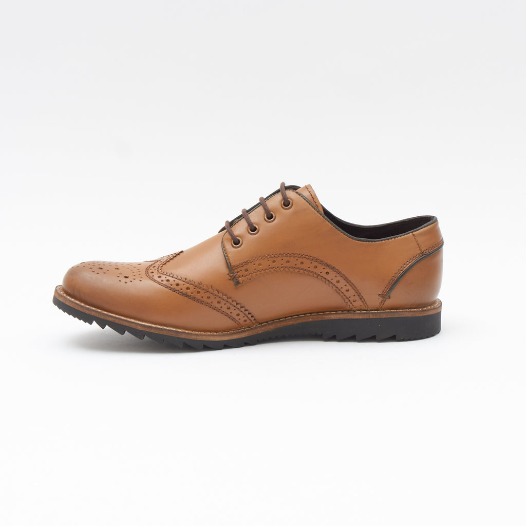 Mens Leather Formal Shoes-50623_Tan – Lucini Shoes