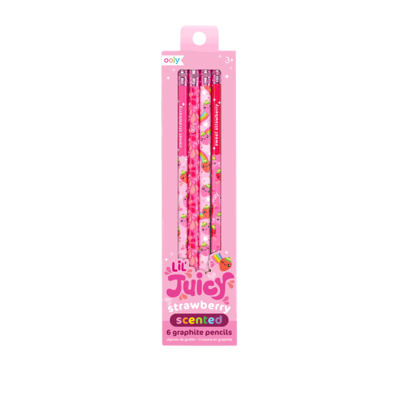 Cuddle Doodlers Fruity Scented Erasable Color Pencils from OOLY