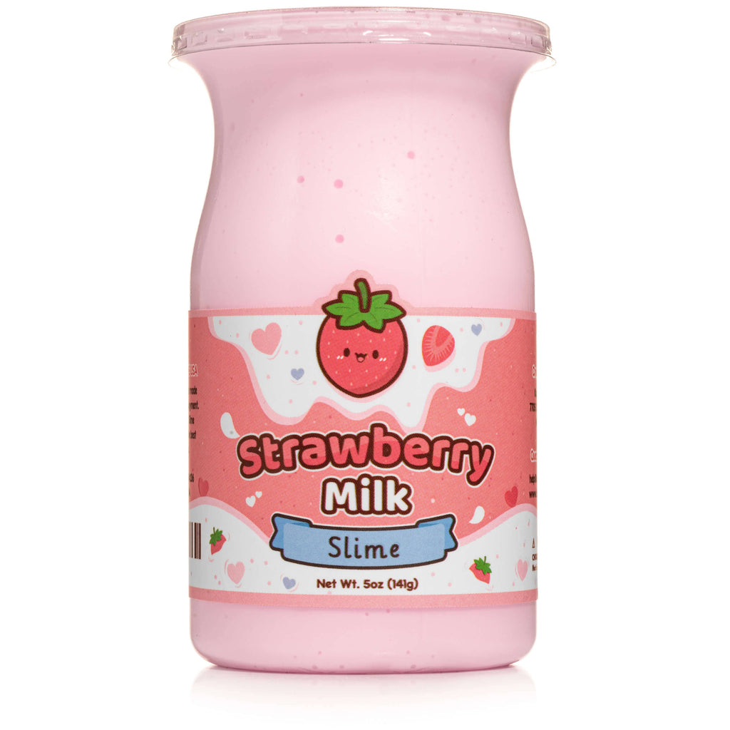 Straw-Bearry Putty Clear Slime – KSC