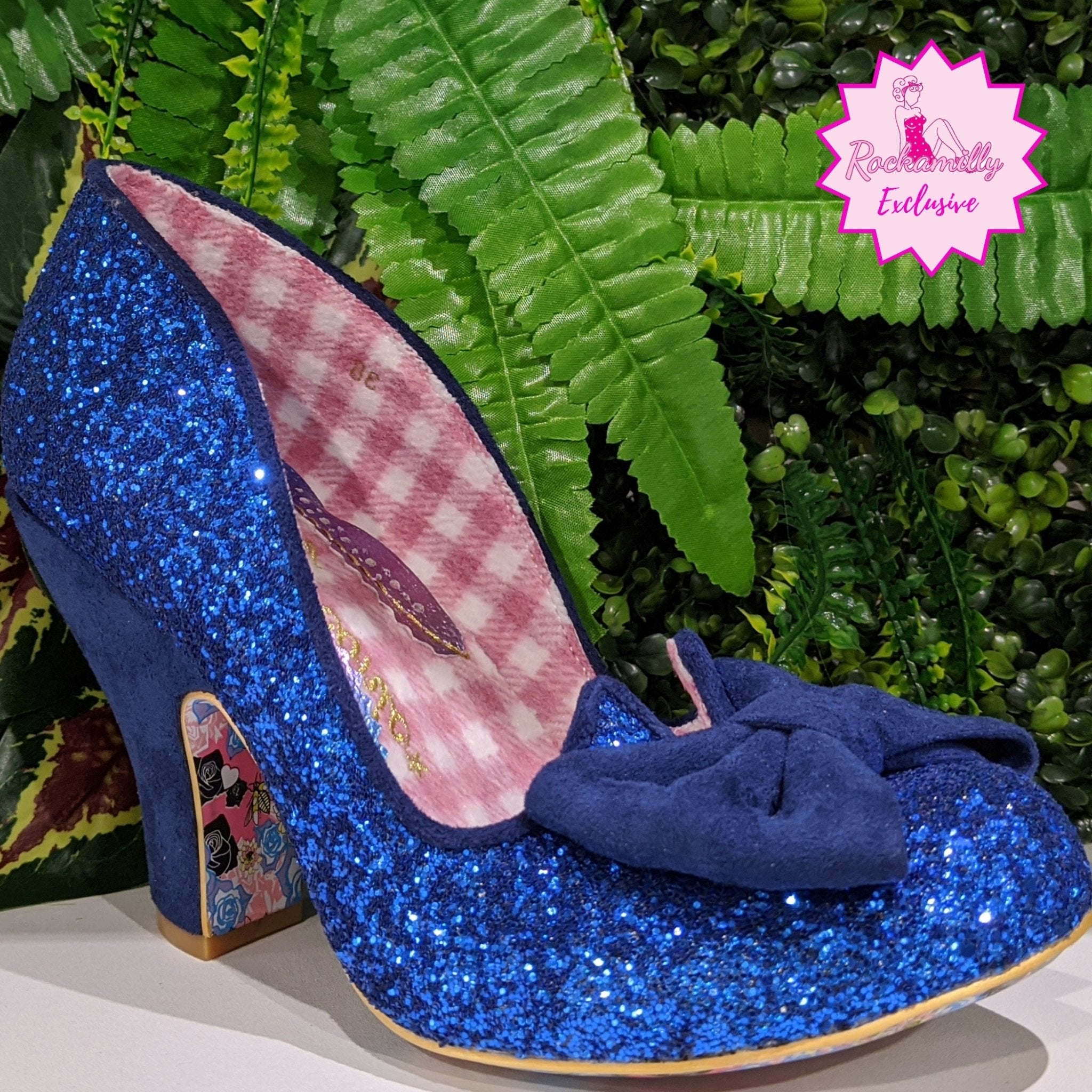 irregular choice nick of time blue