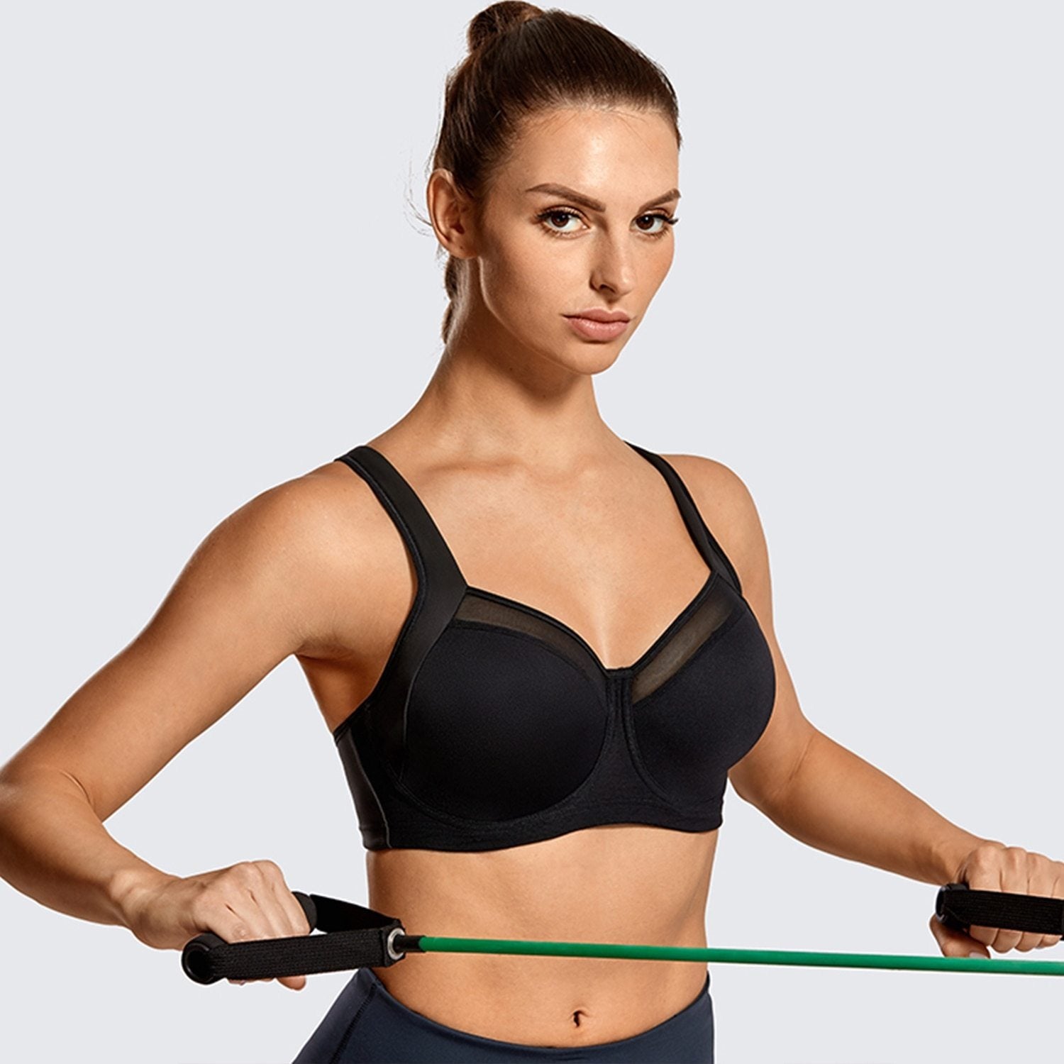 Wind® High Impact Underwire Sports Bra Rose Garnet 