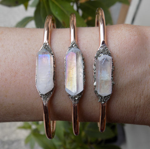 angel aura quartz bracelet