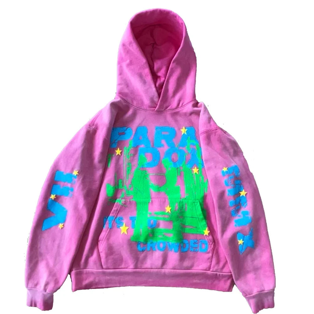 Paradox Crowded Hoodie Pink