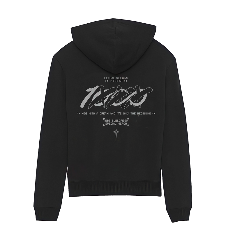 Lethal Villains 1000 Subscriber Hoodie – Sector Six Apparel