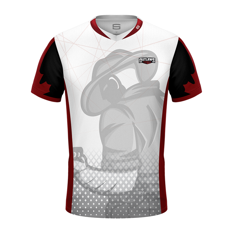 Outlaws Esports Pro Jersey White – Sector Six Apparel