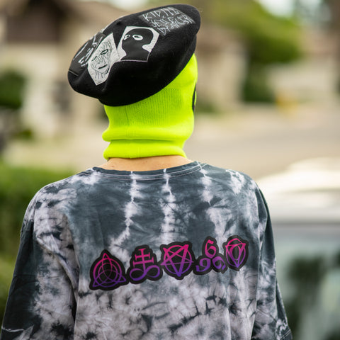 beret tie dye