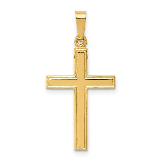 14k Yellow Gold Cross