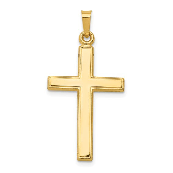 14k Yellow Gold Cross