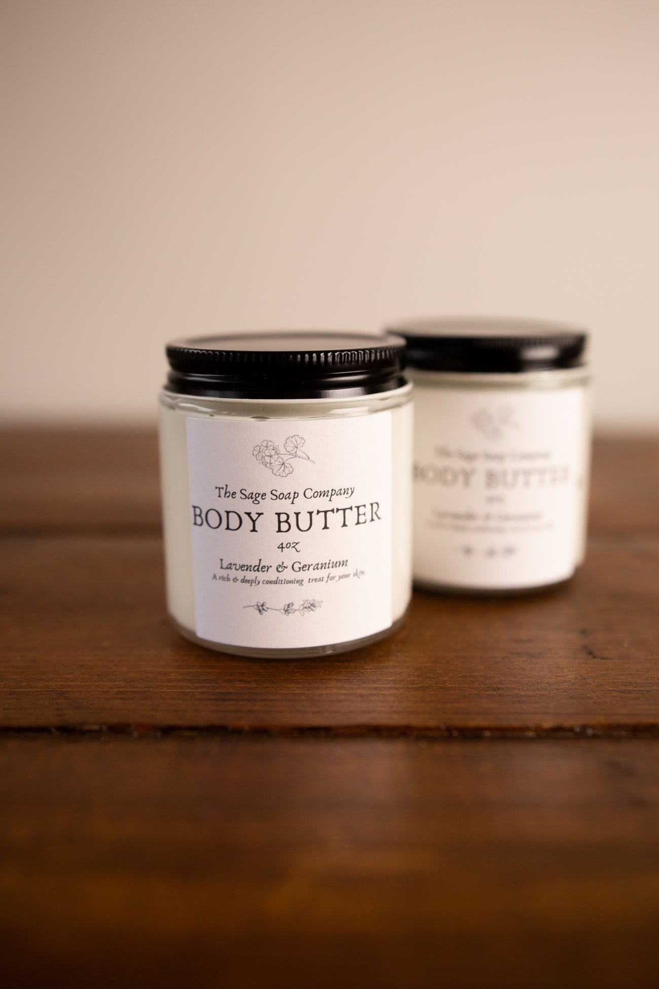 Lavender & Geranium Body Butter | With Natural Ingredients – The