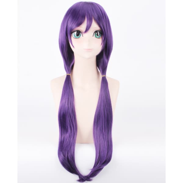 cosplay purple wig