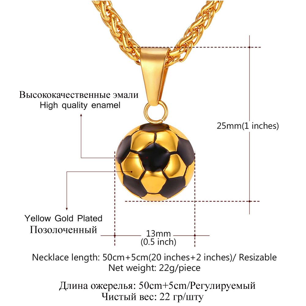 Soccer Ball Necklace - Wear Your Truths