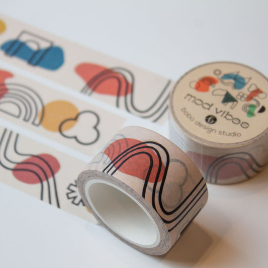 Topography Map 1 Washi Tape