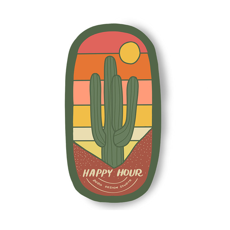 Saguaro Happy Hour - Sticker