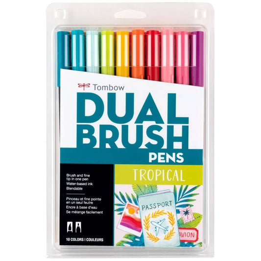 Tombow Dual Brush Pen Set- Retro