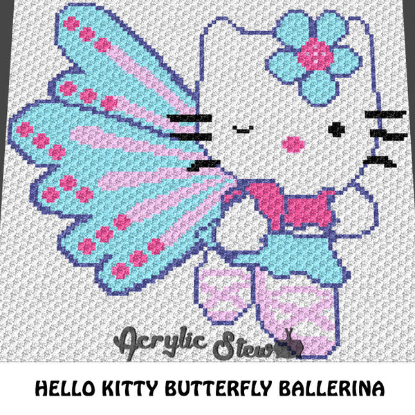 Hello Kitty Cross Stitch Chart