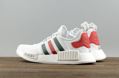 gucci adidas nmd white