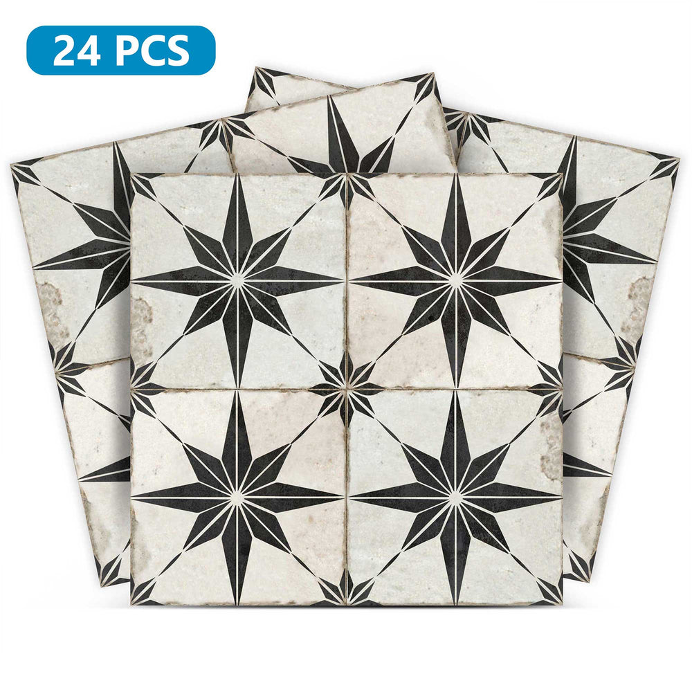 Easy to Install Tile Stickers for DIY Home Renovations Model - H219 4x4-Inch / 10X10-cm / DimGray