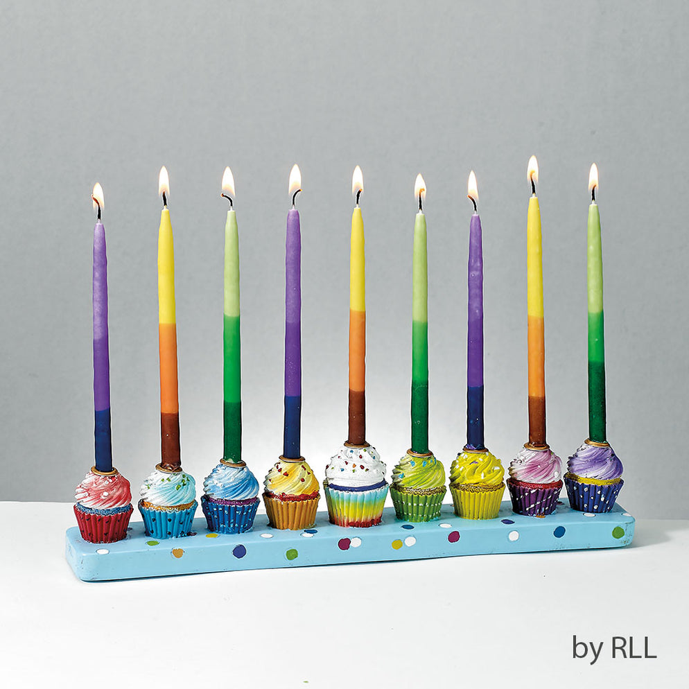 Cupcake Menorah —