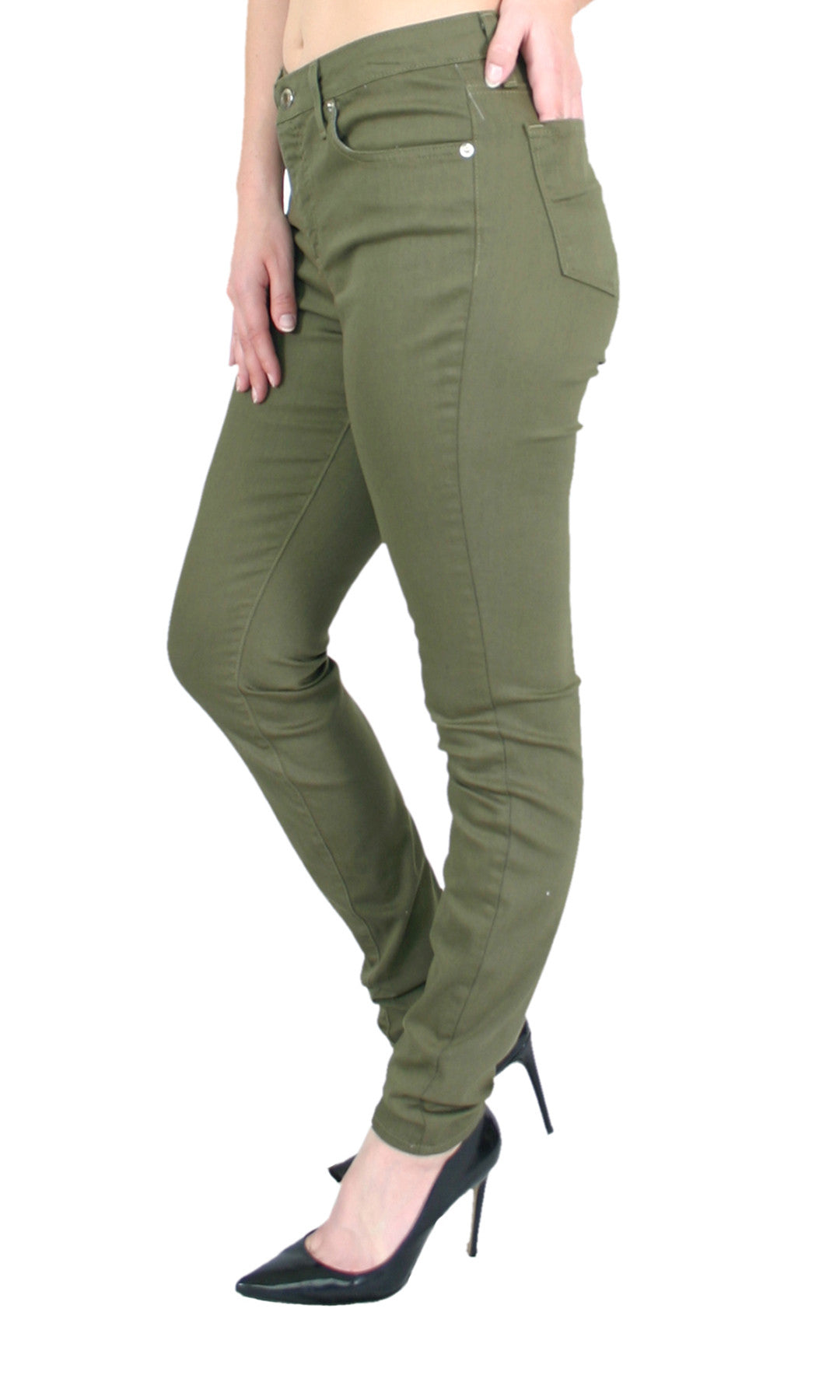 TrueSlim™ Olive Jeggings for Women – TrueSlim Jeans