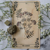 Pyrite Crystals and The Chariot Tarot card by Leila + Olive